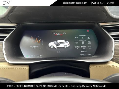 Used 2016 Tesla Model S P90D AWD/4WD image 31