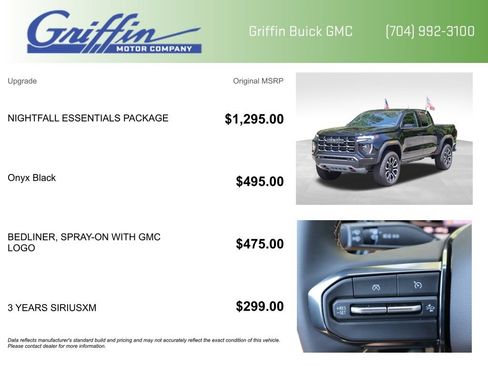 New 2026 GMC Canyon AT4 w/ Nightfall Essentials Package AWD/4WD image 5