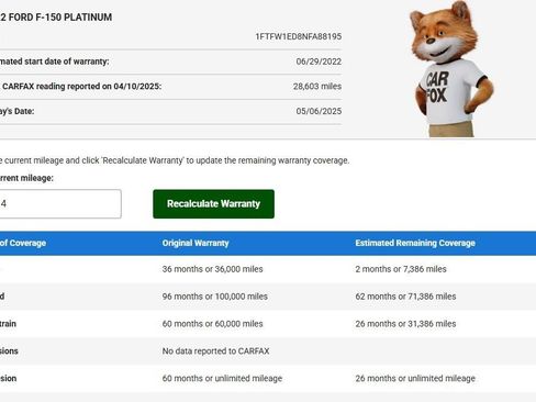 Used 2022 Ford F150 Platinum image 83