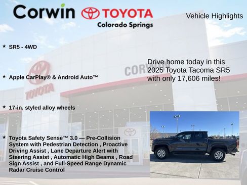 Used 2025 Toyota Tacoma SR5 image 6