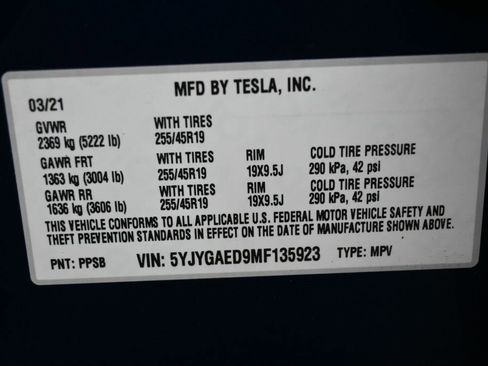 Used 2021 Tesla Model Y 2WD image 8