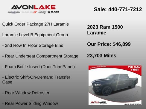 Used 2023 RAM 1500 Laramie image 6