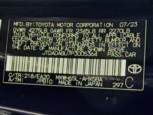 Used 2023 Toyota Prius XLE AWD/4WD image 28