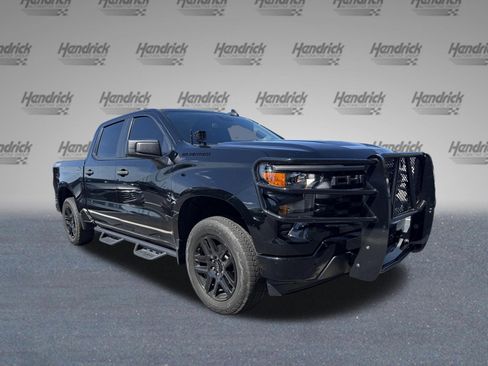 Used 2024 Chevrolet Silverado 1500 Custom w/ LPO, Dark Essentials Package AWD/4WD image 2
