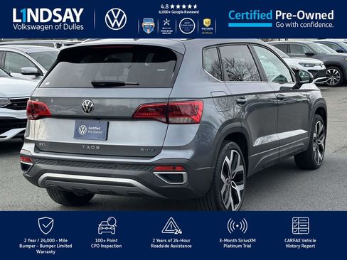 Certified 2023 Volkswagen Taos SEL image 7