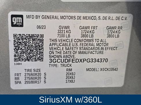 Used 2023 Chevrolet Silverado 1500 LT Trail Boss w/ Convenience Package II AWD/4WD image 11
