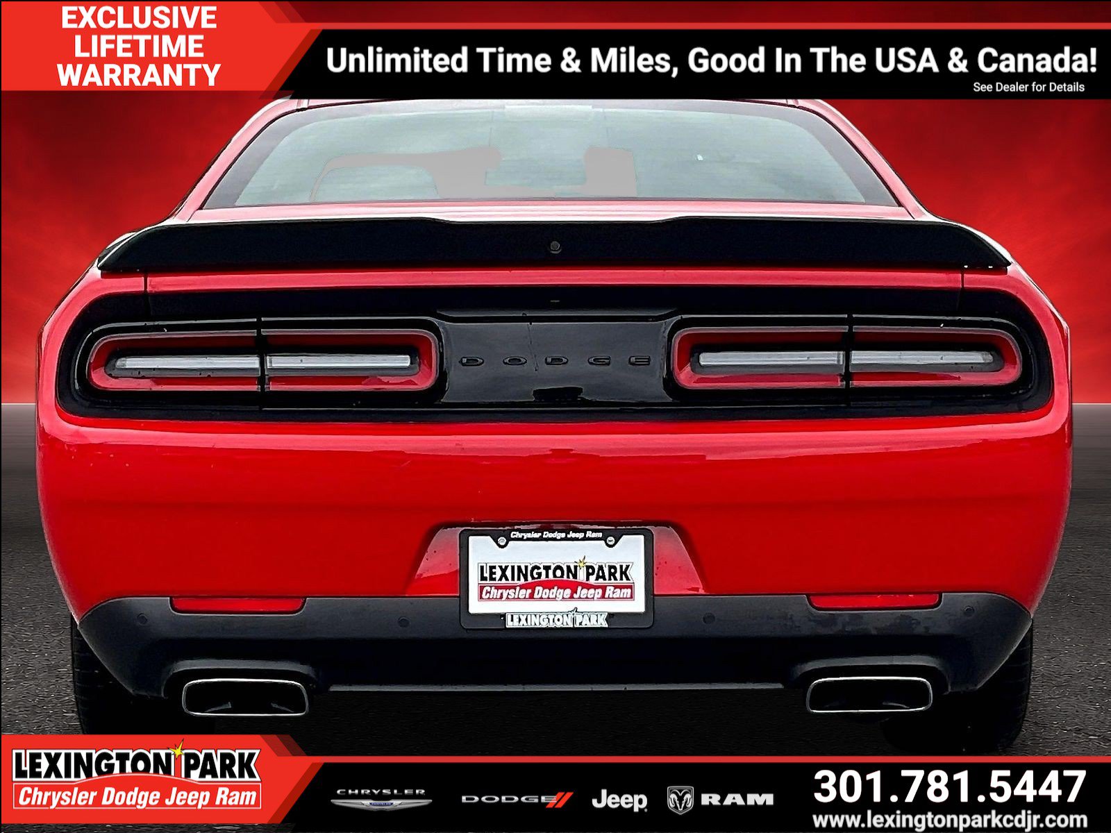 Used 2023 Dodge Challenger R/T w/ Blacktop Package RWD image 6