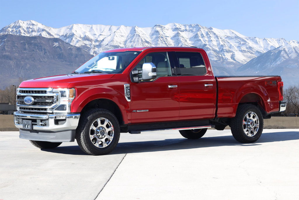Used 2021 Ford F250 Lariat w/ Lariat Ultimate Package AWD/4WD image 2