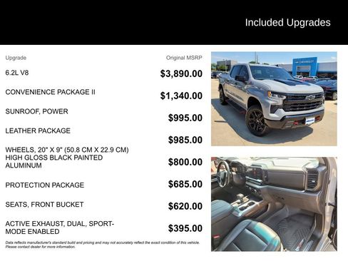 Used 2024 Chevrolet Silverado 1500 LT Trail Boss w/ Convenience Package II AWD/4WD image 5