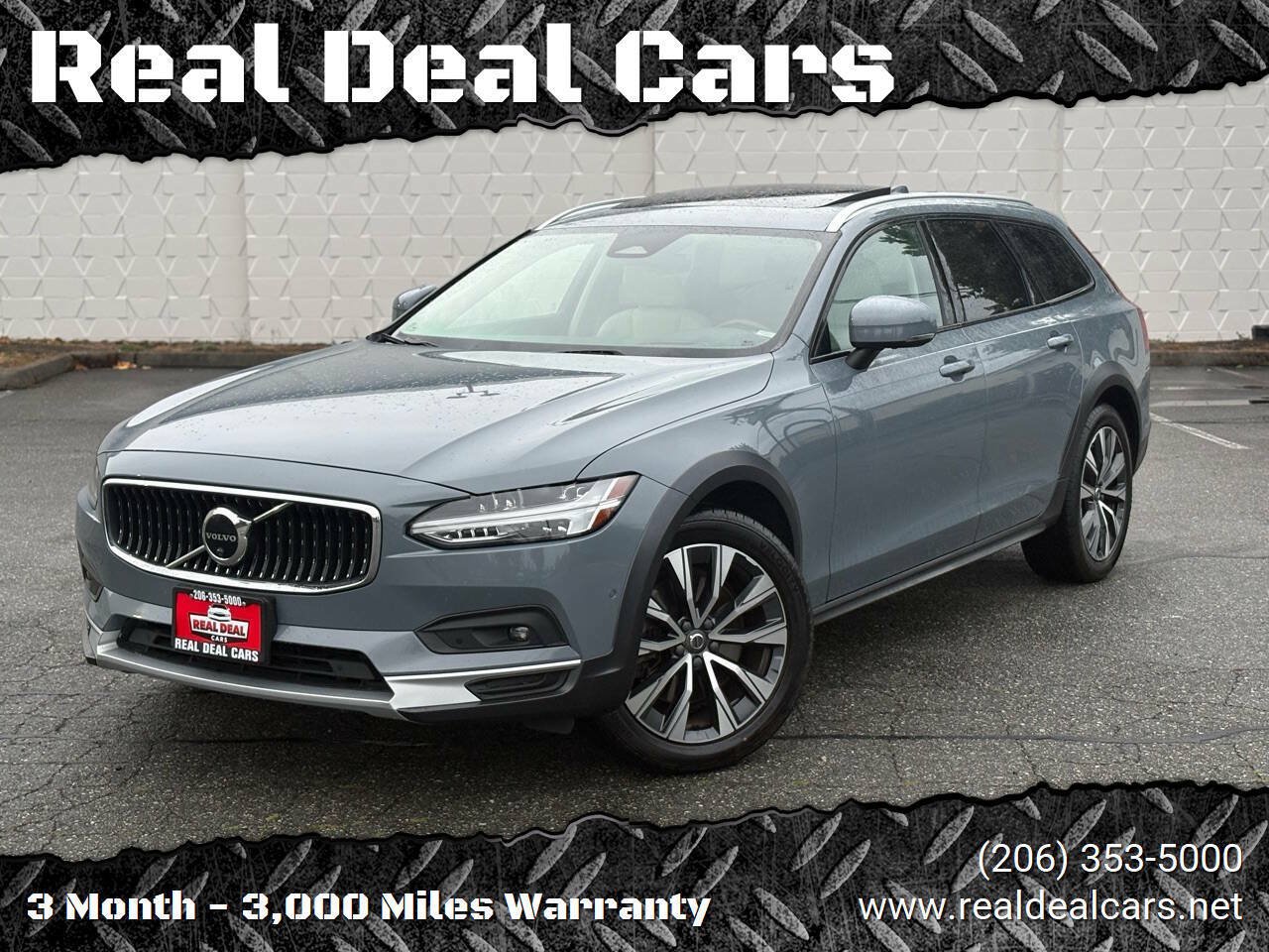 Used 2022 Volvo V90 B6 Cross Country w/ Advanced Package AWD/4WD image 1