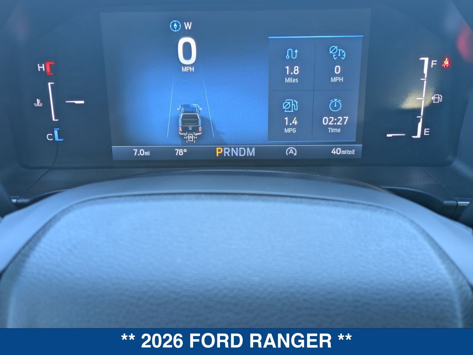 New 2026 Ford Ranger XLT w/ Black Appearance Package RWD image 29