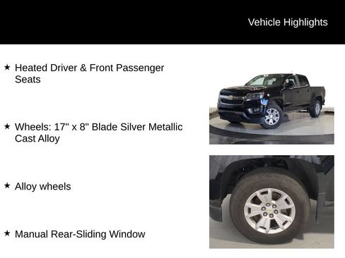 Used 2018 Chevrolet Colorado LT w/ LT Convenience Package AWD/4WD image 32