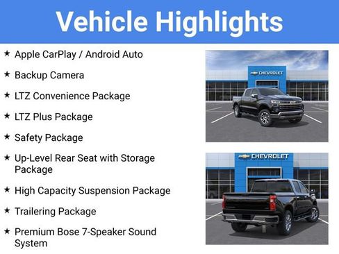 New 2026 Chevrolet Silverado 1500 LTZ w/ LTZ Premium Package AWD/4WD image 4