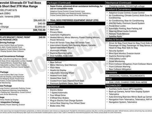 New 2026 Chevrolet Silverado EV Trail Boss image 23