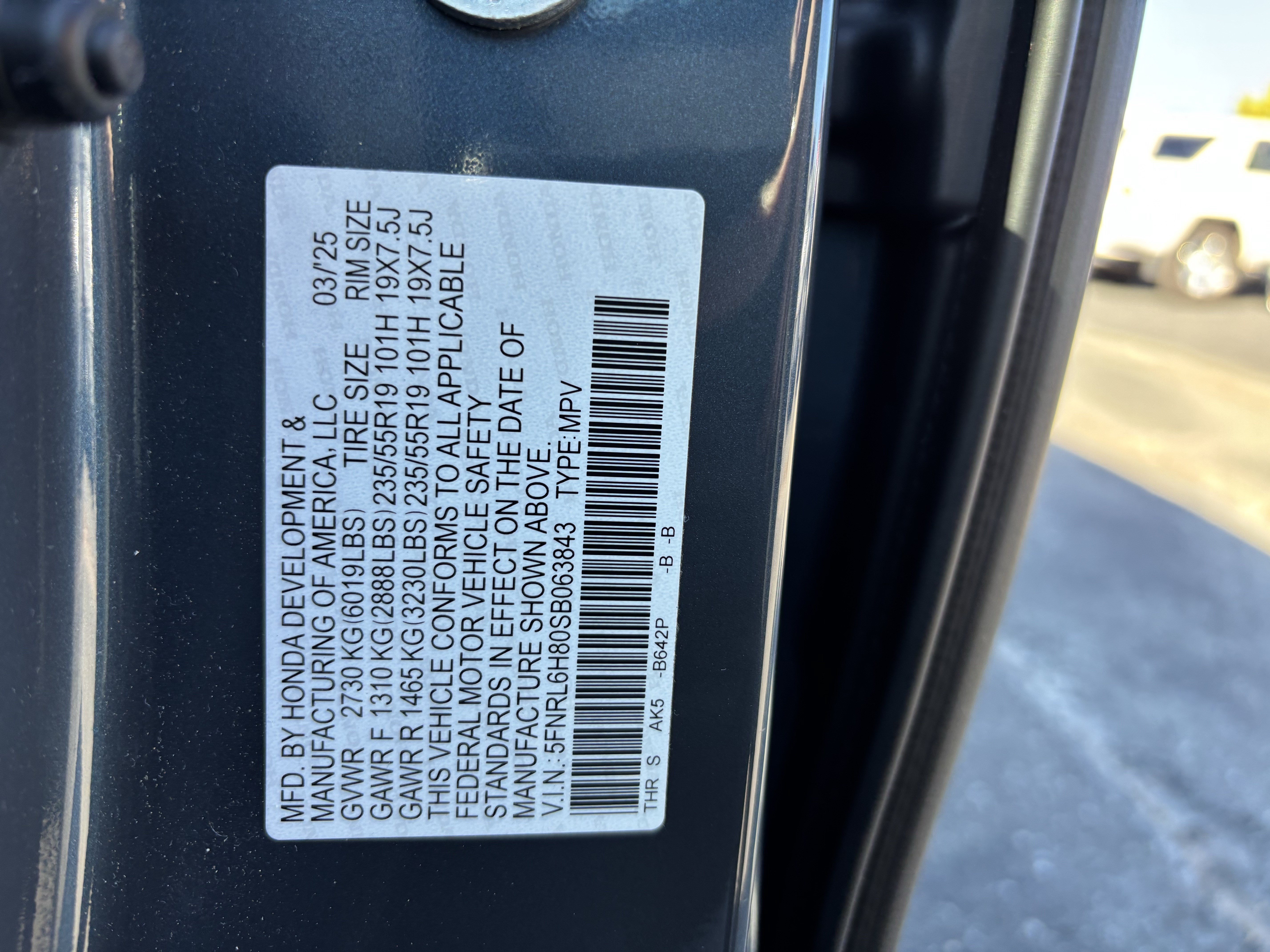Used 2025 Honda Odyssey Touring image 38