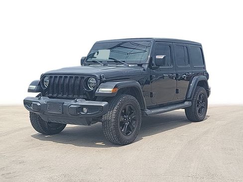 Used 2021 Jeep Wrangler Unlimited Sahara AWD/4WD image 1