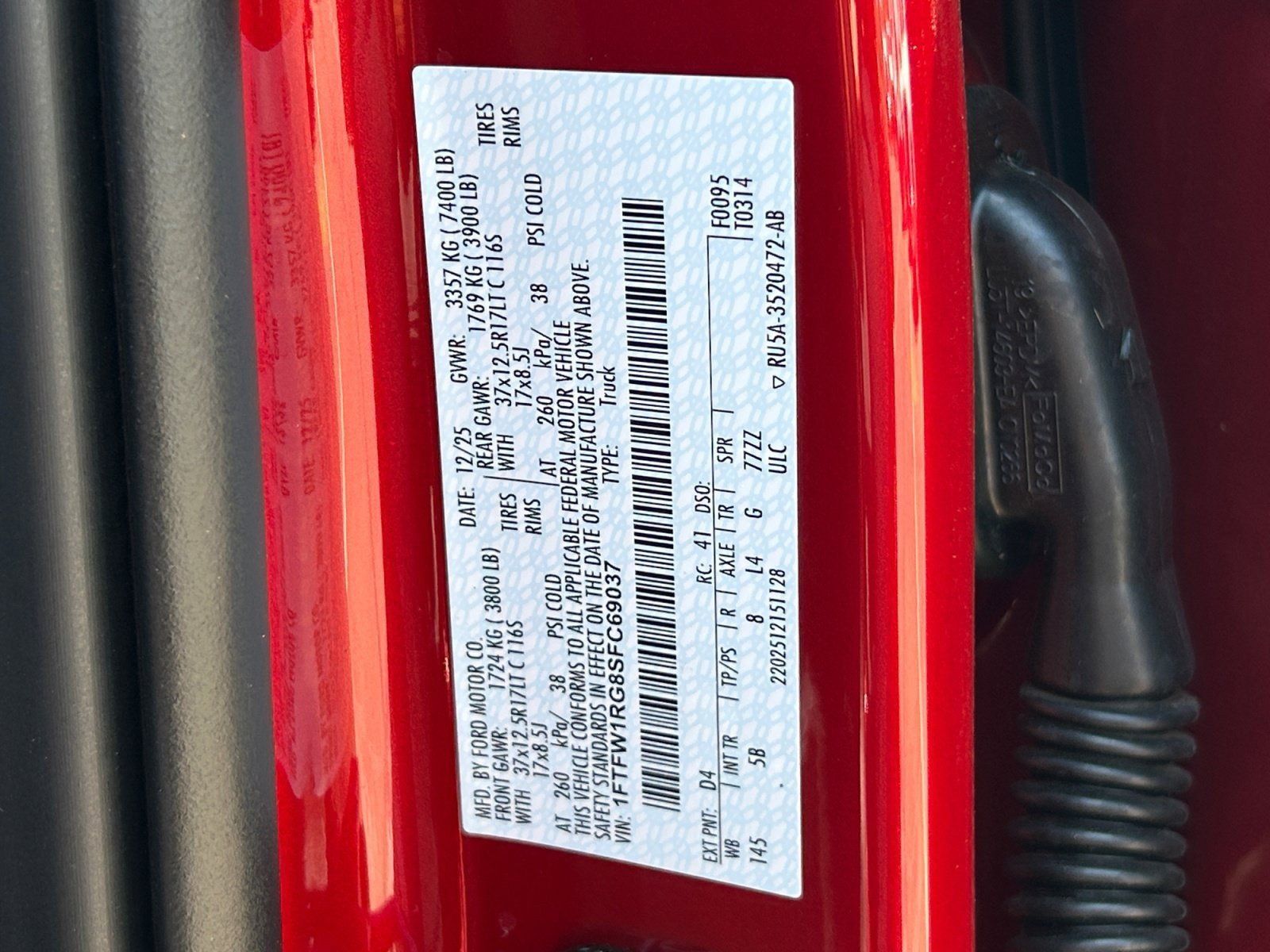 New 2025 Ford F150 Raptor AWD/4WD image 25