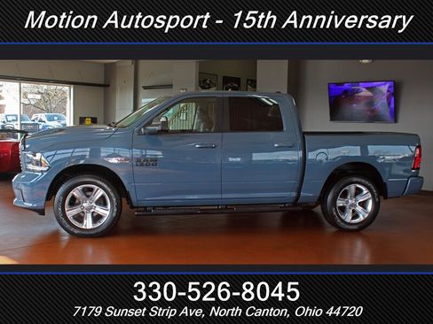 Used 2015 RAM 1500 Sport w/ Ceramic Blue Sport Package AWD/4WD image 7