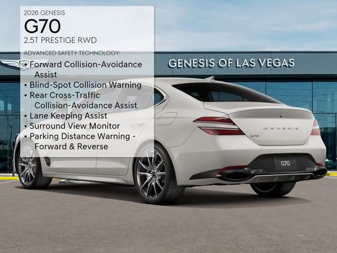 Certified 2026 Genesis G70 2.5T Prestige RWD image 7
