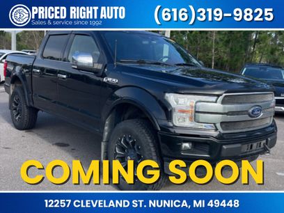 Used 2018 Ford F150 Platinum w/ Technology Package