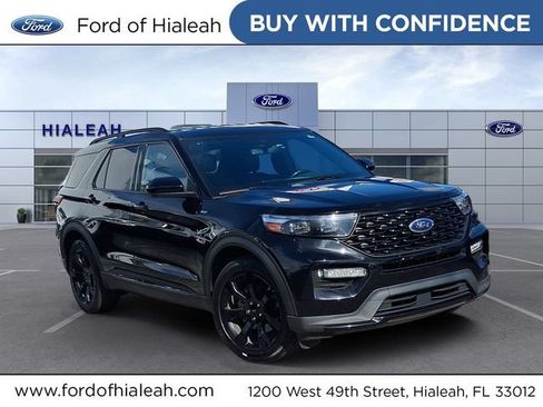 Used 2023 Ford Explorer ST-Line w/ Class IV Trailer Tow Package RWD image 1