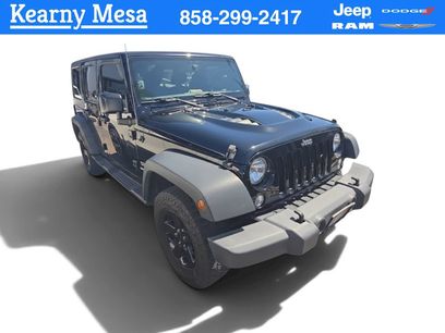 Used 2016 Jeep Wrangler Unlimited Sport w/ Quick Order Package 24S