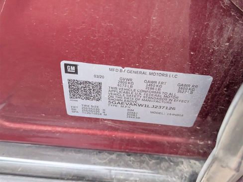 Used 2020 Buick Enclave Essence w/ Sport Touring Edition image 10