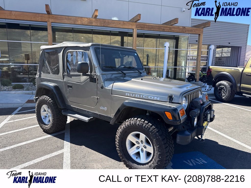 Used 2003 Jeep Wrangler Rubicon AWD/4WD image 2