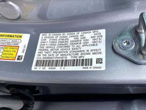 Used 2023 Honda CR-V EX-L image 35