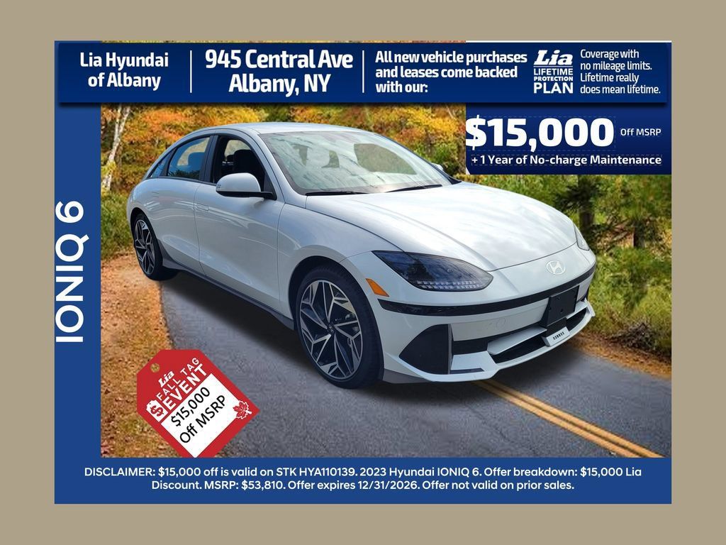 New 2023 Hyundai Ioniq 6 SEL w/ Cargo Package AWD/4WD 360° Tour