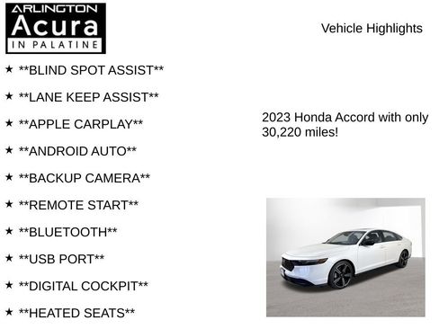 Used 2023 Honda Accord Sport image 7