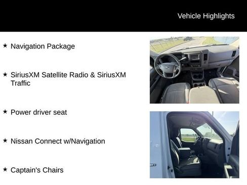 Used 2019 Nissan NV 2500 SL w/ Navigation Package RWD image 12