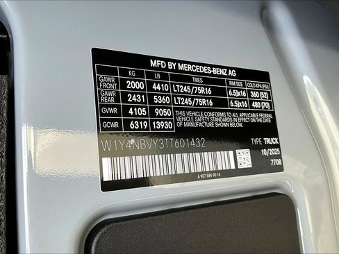 New 2026 Mercedes-Benz Sprinter 2500 image 13