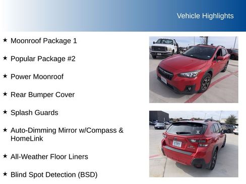 Used 2020 Subaru Crosstrek 2.0i Premium w/ Moonroof Package 1 image 5