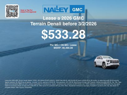 New 2026 GMC Terrain Denali
