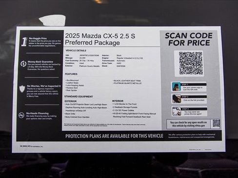 Used 2025 MAZDA CX-5 AWD 2.5 S w/ Preferred Package image 28