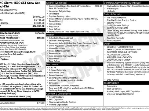 Used 2019 GMC Sierra 1500 SLT w/ SLT Premium Package image 1