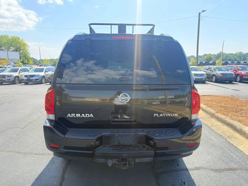 Used 2015 Nissan Armada Platinum w/ 2nd Row Captain Seat Package AWD/4WD image 4