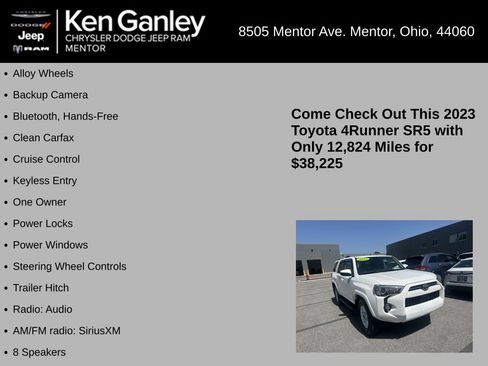 Used 2023 Toyota 4Runner SR5 RWD image 5