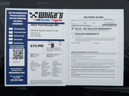 Used 2022 Ford Escape SEL image 34