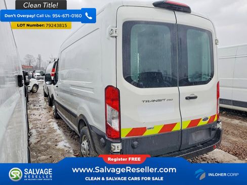 Used 2020 Ford Transit 250 Medium Roof AWD image 3
