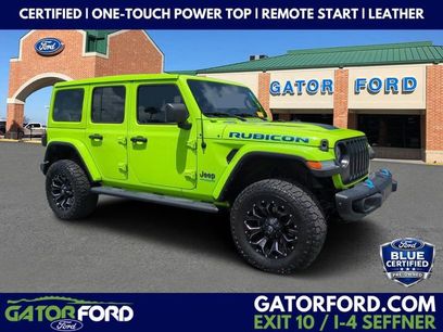 Used 2021 Jeep Wrangler Unlimited Rubicon 4xe w/ Steel Bumper Group