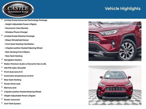 Used 2020 Toyota RAV4 Limited AWD/4WD image 8
