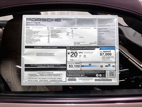 New 2026 Porsche 911 Targa 4S image 30