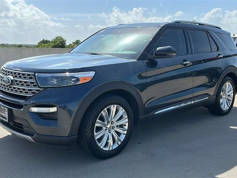 Used 2022 Ford Explorer Limited w/ Limited Technology Package RWD image 9