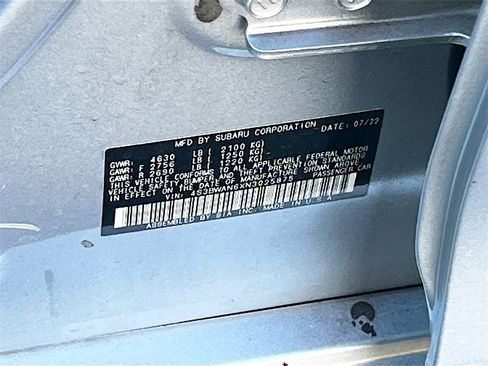 Used 2022 Subaru Legacy Limited image 34