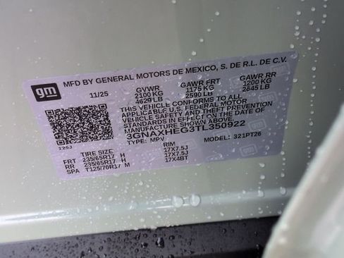 New 2026 Chevrolet Equinox LT w/ Convenience Package II image 49