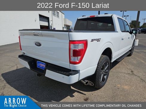 Used 2022 Ford F150 Lariat w/ Equipment Group 502A High AWD/4WD image 12