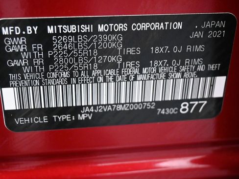 Used 2021 Mitsubishi Outlander SEL image 8