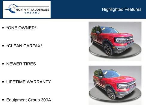 Used 2021 Ford Bronco Sport Outer Banks AWD/4WD image 7